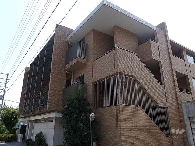 ジオグランデ岡本の外観（北東側から）