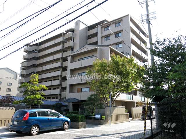 ジオ魚崎住吉川の外観（北西側から）