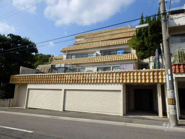 シャルマンカトルズ森北の外観（南東側から）