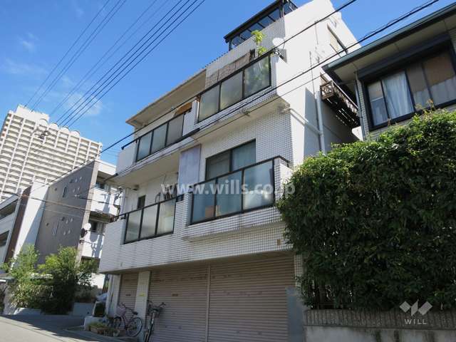 シャローム住吉の外観（南西側から）
