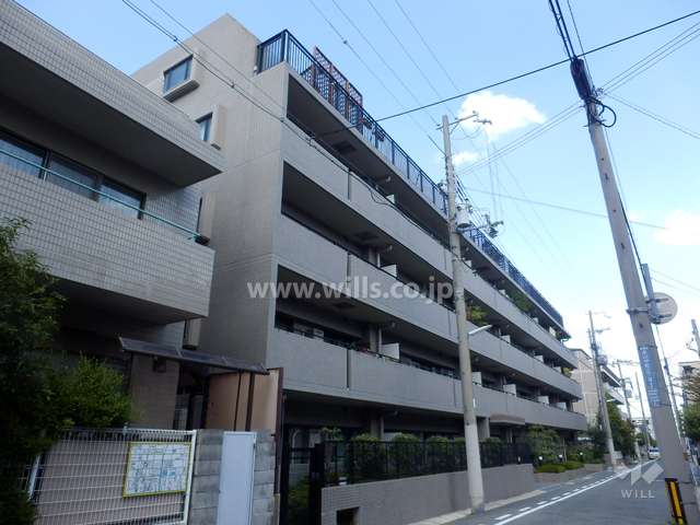 ステイツ本山中町の外観（南西側から）