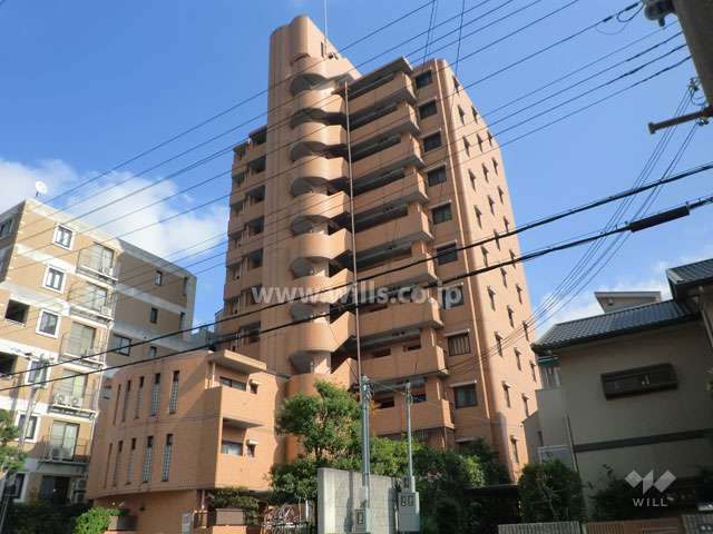 セトルコート山御影の外観（北西側から）