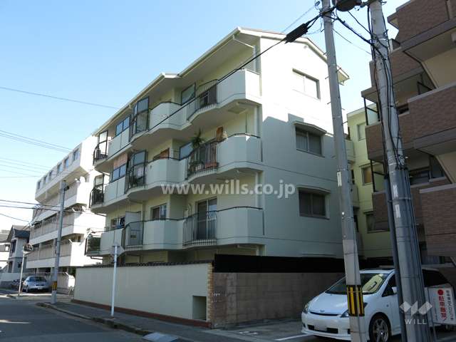 セルダン魚崎中町の外観（北西側から）