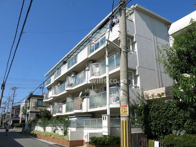セルダン住吉川の外観（南東側から）