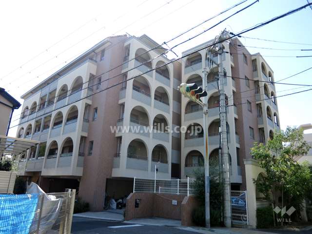 セレッソコート神戸住吉東町の外観（北東側から）