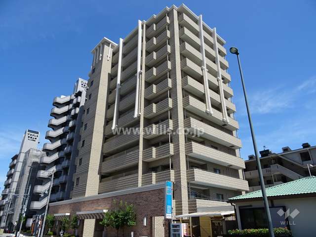 ドルフ甲南山手の外観（北西側から）