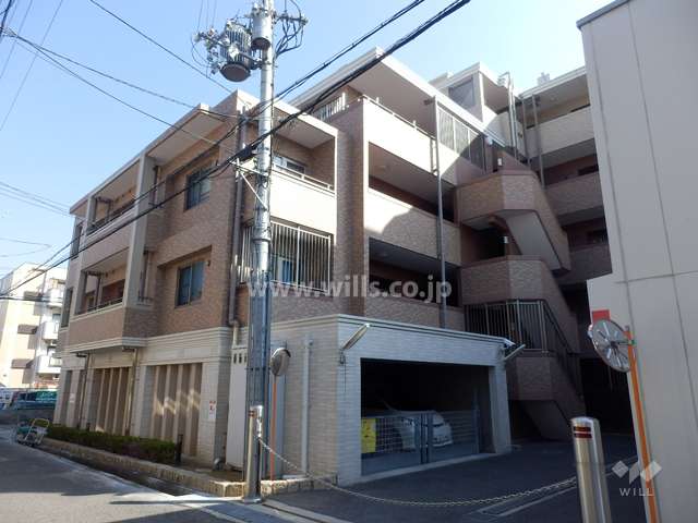 ドルフ神戸魚崎北町の外観（北西側から）