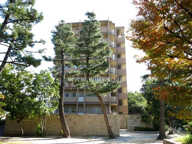 ネバーランド御影石屋川公園の外観（北側から）
