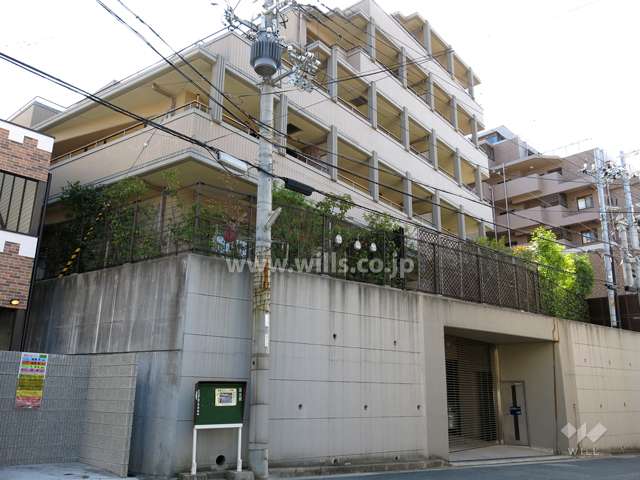 パルメーラ住吉川の外観（北西側から）
