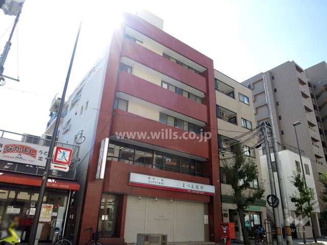 パレスハイツ住吉の外観（北東側から）