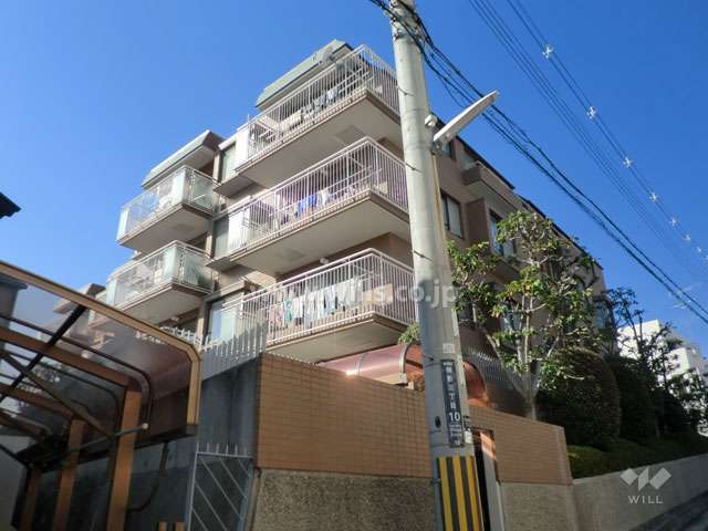 ファミーユ御影西平野の外観（南東側から）