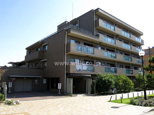ファミール住吉川の外観（北西側から）