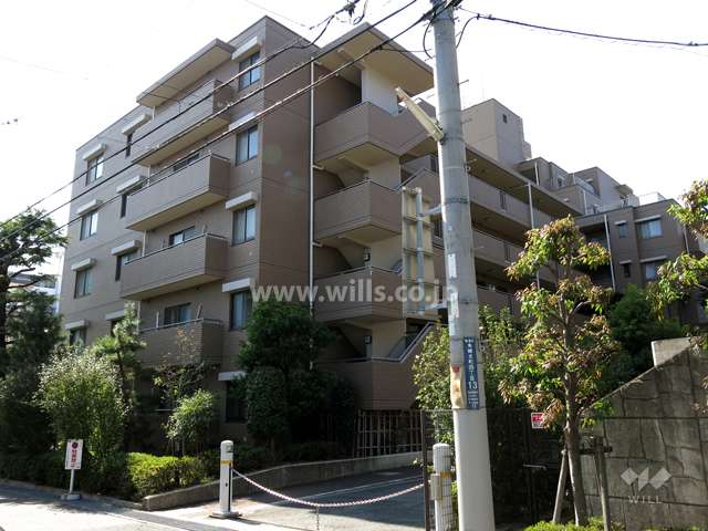 ファミール住吉川の外観（北東側から）