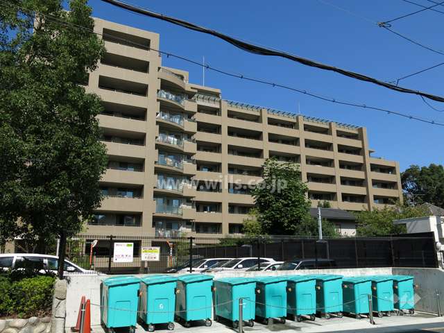 ファミール東灘魚崎館の外観（北側から）
