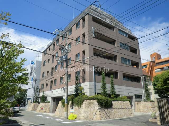 ベルヴィ御影城ノ前の外観（南西側から）