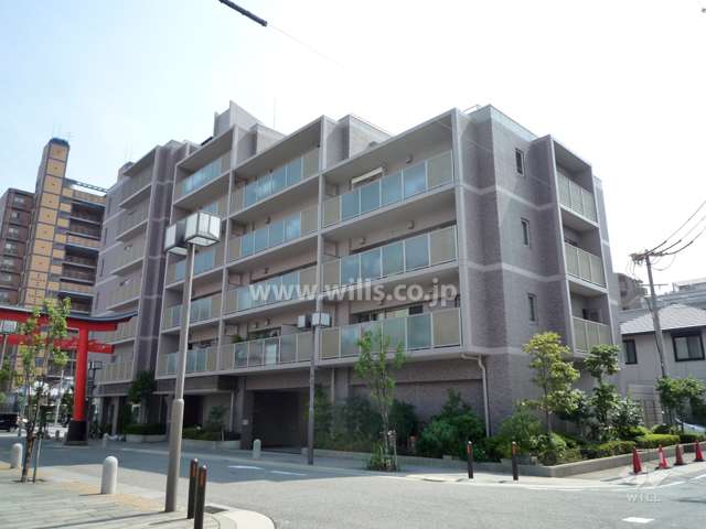 マイカール森南の外観（北東側から）