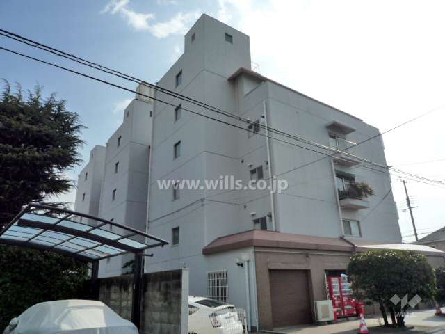 マンション西芦屋の外観（北西側から）