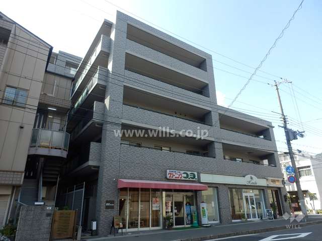 メゾン本山中町の外観（南東側から）
