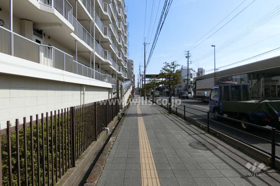 敷地西側の前面道路（国道176号線）