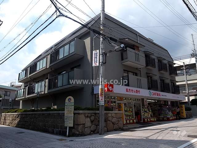 ユニハイム岡本の外観（南東側から）