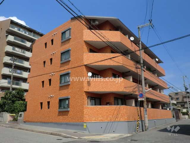 ライオンズマンション御影の外観（南西側から）