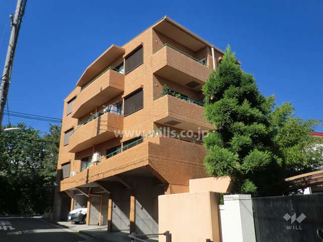 ライオンズマンション御影住吉の外観（南西側から）