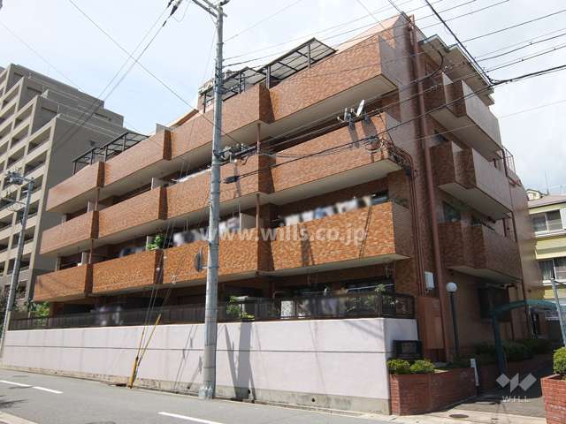 ライオンズマンション本山南の外観（南東側から）