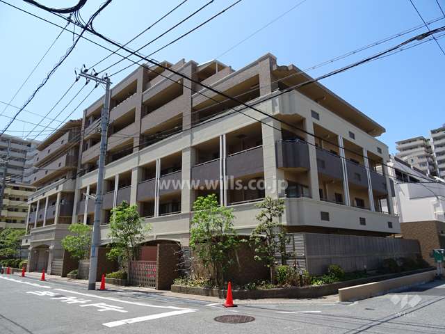 ルサンク甲南の外観（北東側から）