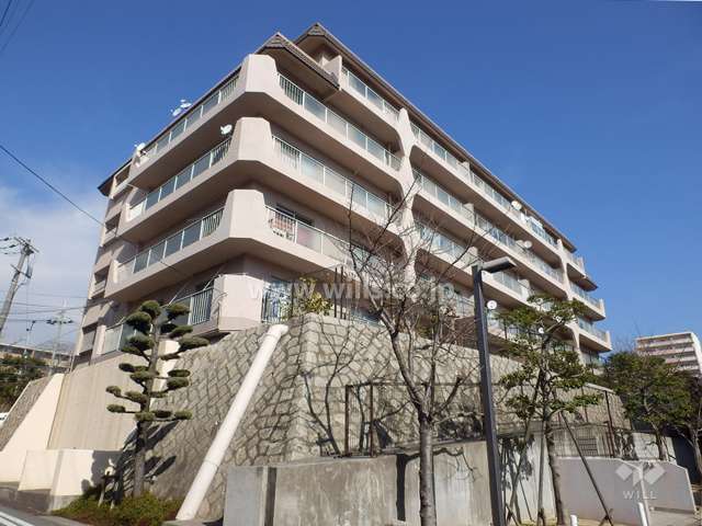 ルネ住吉川の外観（南西側から）