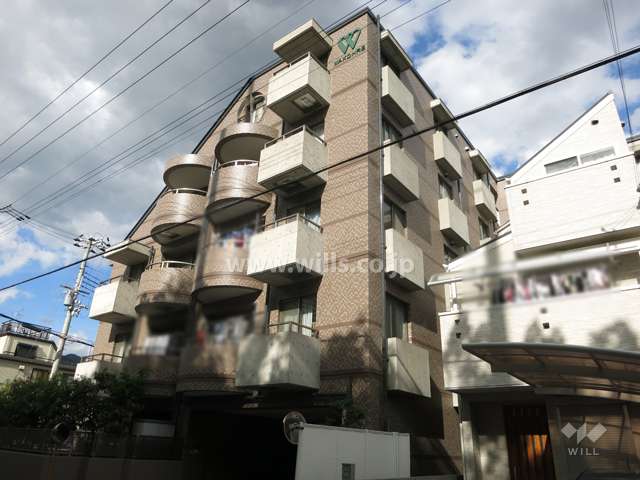 ワコーレ住吉川EASTの外観（南西側から）