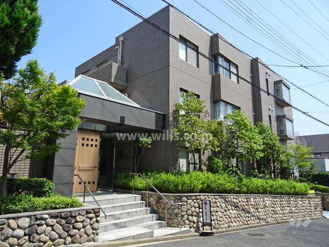 岡本シティハウスの外観（北西側から）