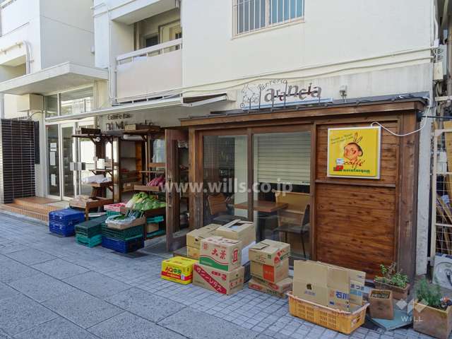 .路面階には店舗があります。
