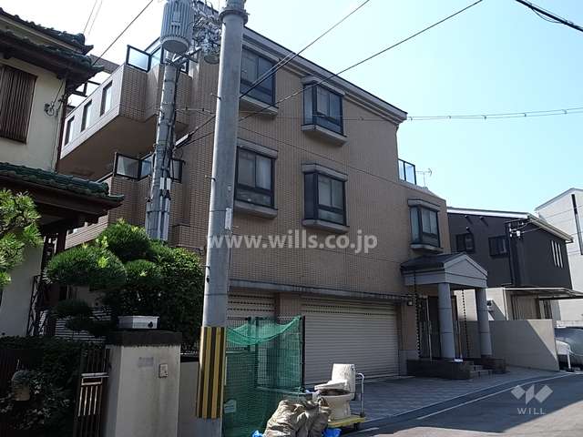岡本山手アーバンライフの外観（北東側から）