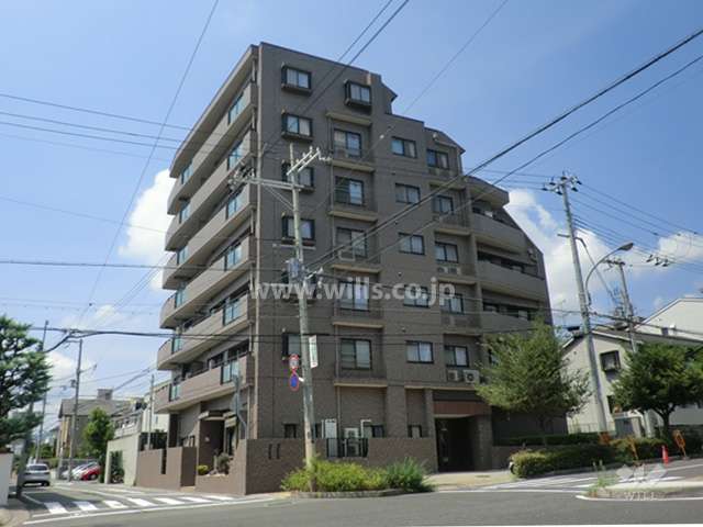 御影南山手ロジュマンの外観（南東側から）