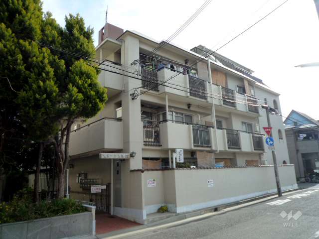 甲南オークス深江の外観（北西側から）