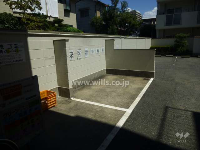 来客用駐輪場