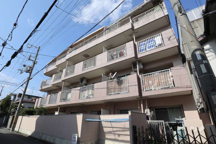 甲南ドエル御影の外観（南東側から）