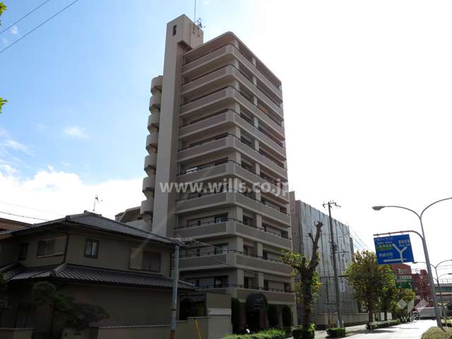 甲南ブランドール御影の外観（北西側から）