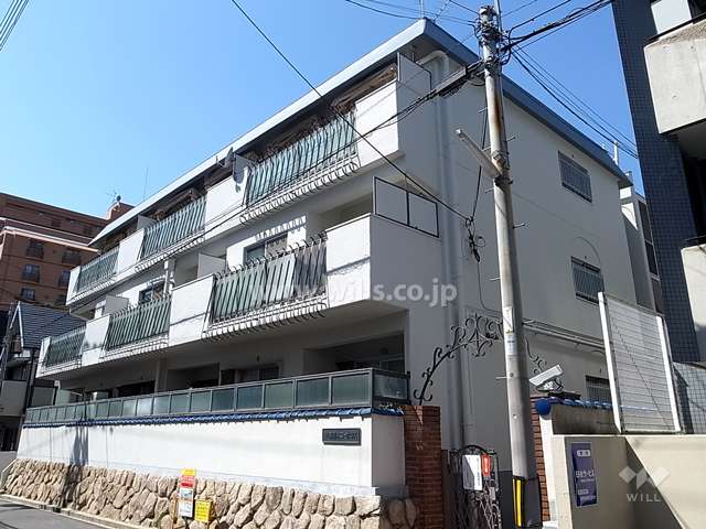 甲南岡本コーポラスの外観（南東側から）