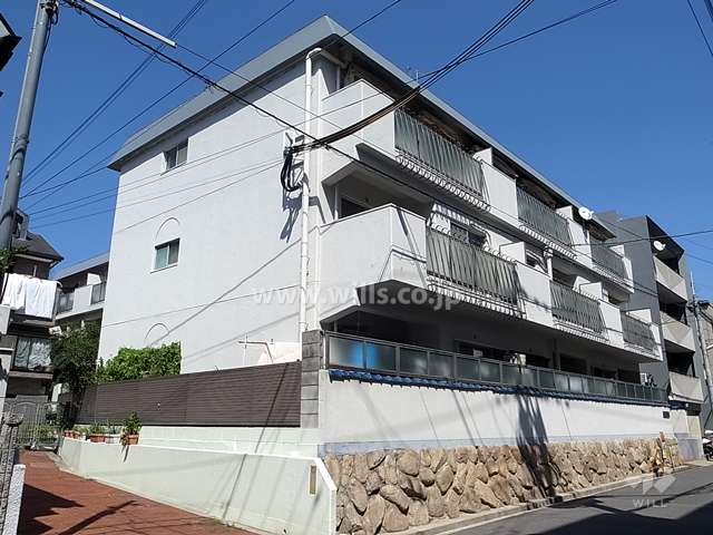 甲南岡本コーポラスの外観（南西側から）