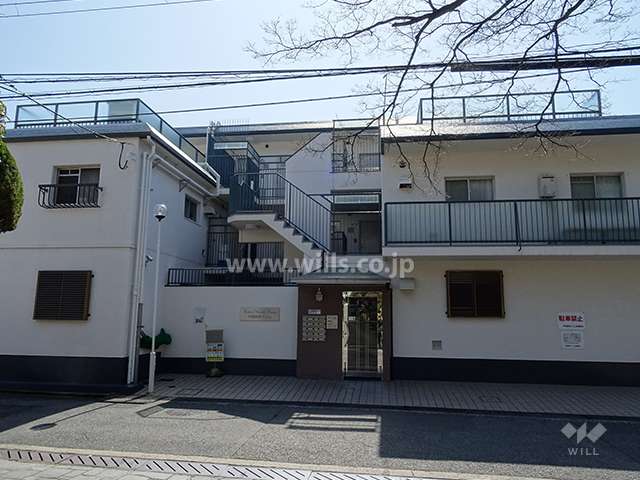 甲南岡本ハイムの外観（北側から）