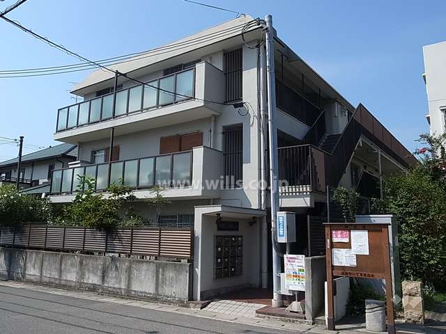 甲南第2東灘ハイムの外観（北東側から）