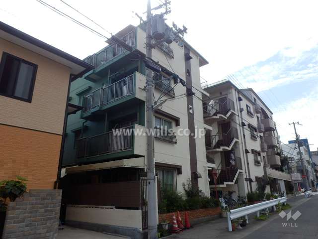 甲南第2本山ハイムの外観（北東側から）