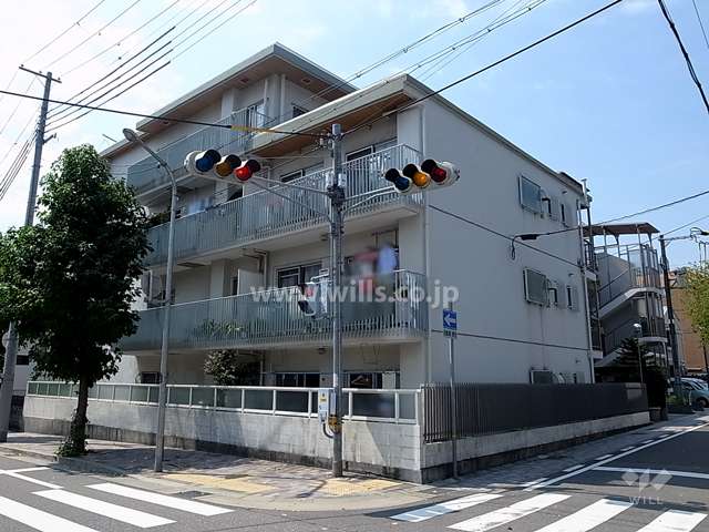 甲南東灘ハイムの外観（北西側から）