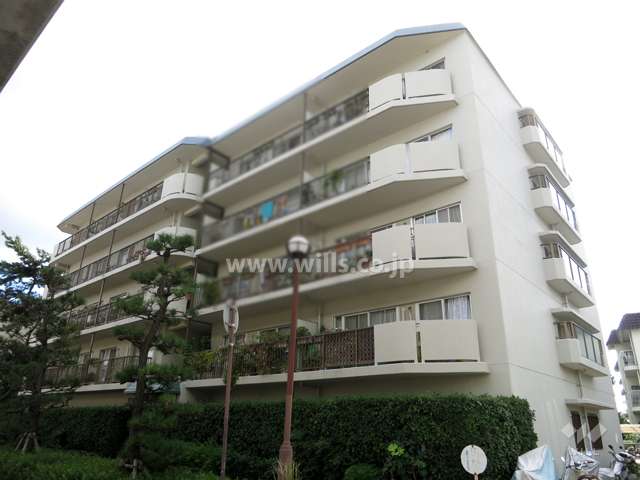 住吉川パークマンションの外観（北東側から）