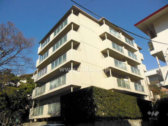 住吉川ハイツの外観（南西側から）