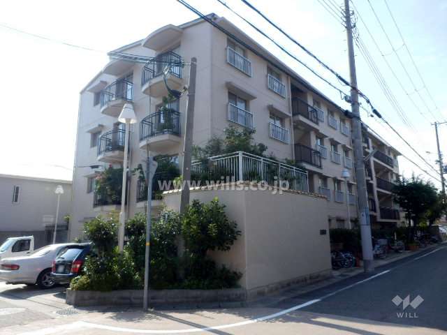 森ハイツの外観（北東側から）