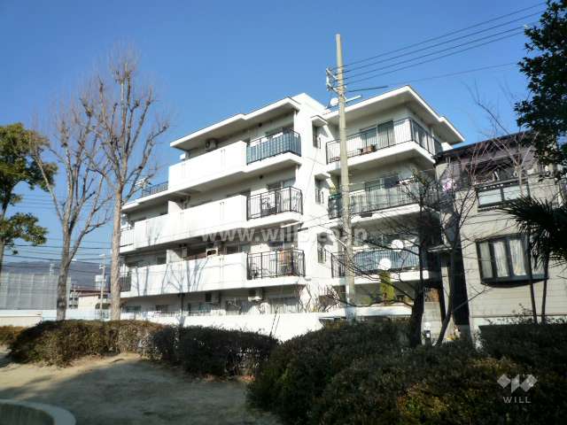 深江ロイヤルマンションの外観（南西側から）