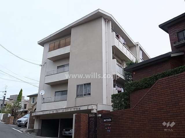 赤塚山ハイツの外観（南東側から）