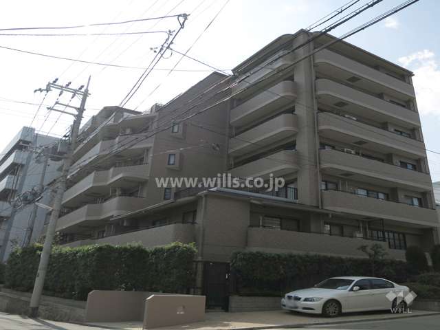 東急ドエルアルス住吉本町エスタシアの外観（北東側から）